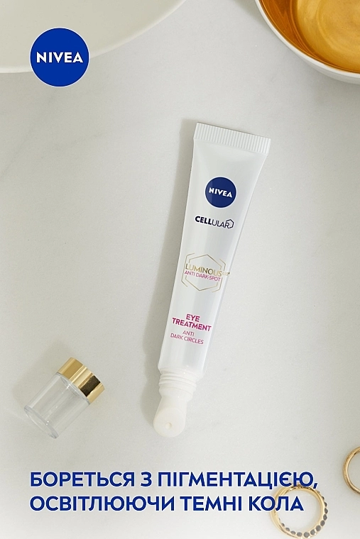 Nivea Крем для шкіри навколо очей проти темних кіл Luminous 630 Anti Spot Eye Cream - фото N3