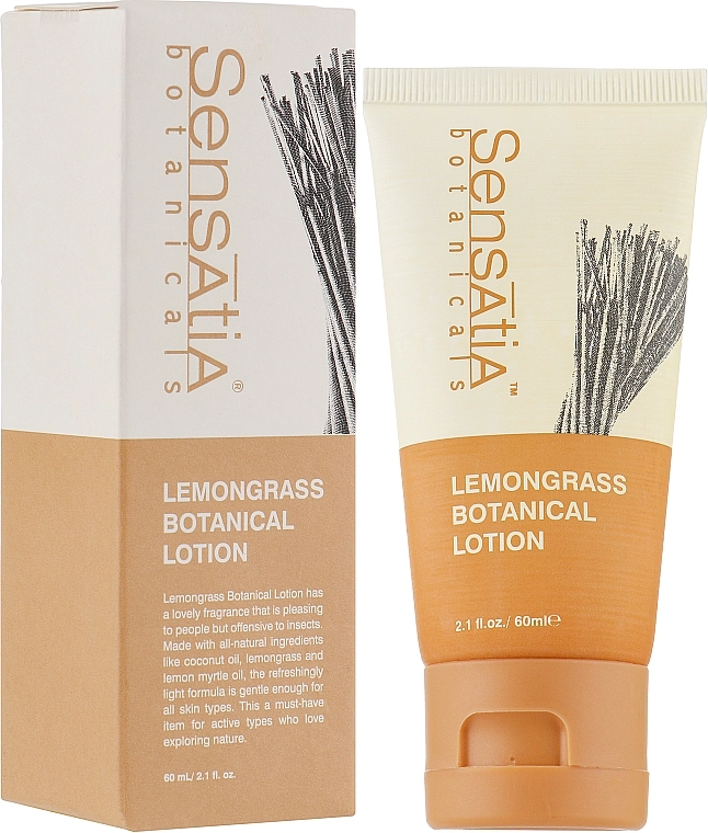 Sensatia Botanicals Лосьйон для тіла "Лемонграс" Lemongrass Botanical Lotion - фото N2