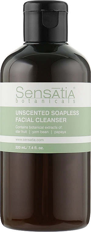 Sensatia Botanicals Гель для умывания чувствительной кожи Unscented Soapless Facial Cleanser - фото N1