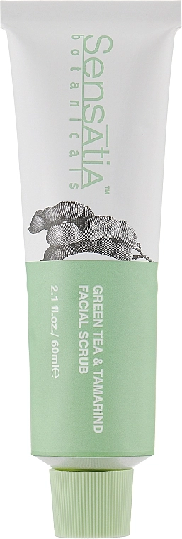 Sensatia Botanicals Скраб для обличчя "Зелений чай і тамаринд" Green Tea & Tamarind Facial Scrub - фото N1