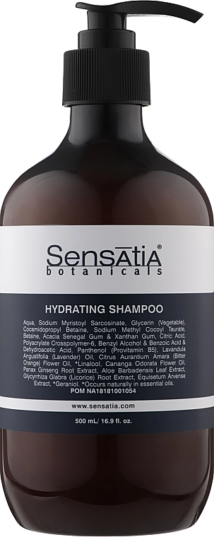 Sensatia Botanicals Шампунь для волосся "Зволоження" Hydrating Shampoo - фото N1