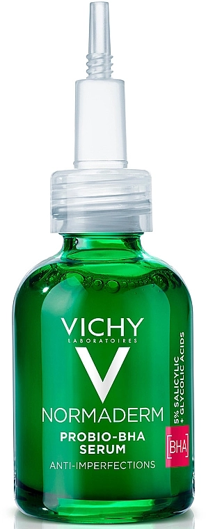 Vichy Сыворотка-пилинг для коррекции недостатков жирной и проблемной кожи лица Normaderm Probio-BHA Serum - фото N1