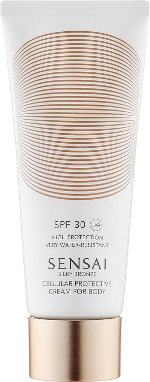Kanebo Солнцезащитный крем для тела SPF30 Sensai Silky Bronze Cellular Protective Cream For Body - фото N1