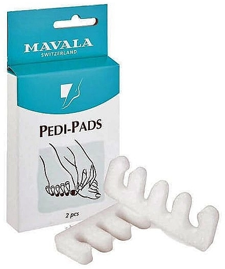 Mavala Розділювачі для педикюру, білі Pedi-Pads - фото N1