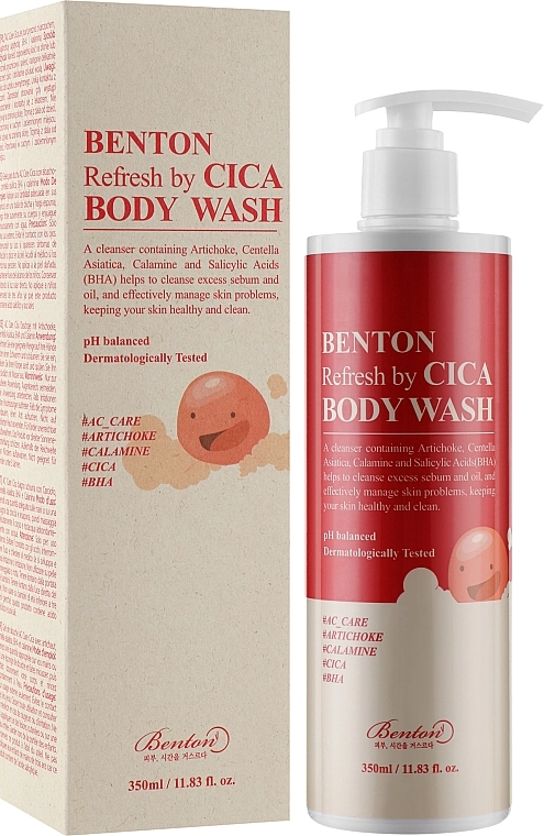 Benton Гель для душу Refresh by CICA Body Wash - фото N2