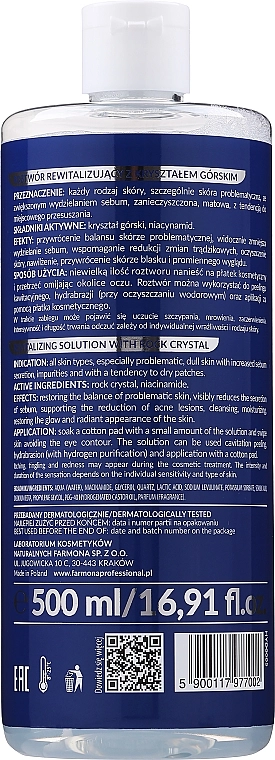 Farmona Professional Відновлювальний розчин із гірським кришталем Hydra Technology Revitalizing Solution - фото N4