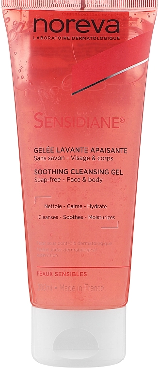 Noreva Laboratoires Успокаивающий очищающий гель Sensidiane Soothing Cleansing Gel - фото N1