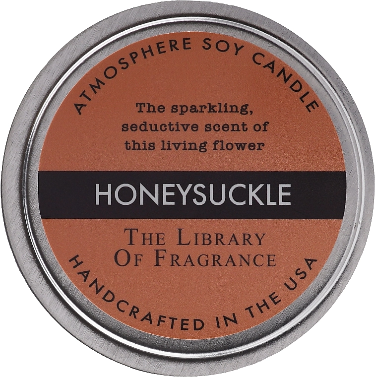 Demeter Fragrance Ароматична соєва свічка "Жимолость" The Library of Fragrance Honeysuckle Atmosphere Soy Candle - фото N1
