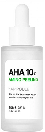 Some By Mi Кислотная пилинг-ампула с аминокислотами AHA 10% Amino Peeling Ampoule - фото N1