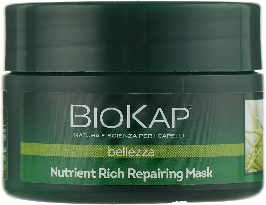 BiosLine Маска для волос питательная, восстанавливающая BioKap Nutrient-Rich Repairing Mask (пробник) - фото N1