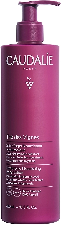 Caudalie The Des Vignes Nourishing Body Lotion Живильний лосьйон для тіла (з дозатором) - фото N1