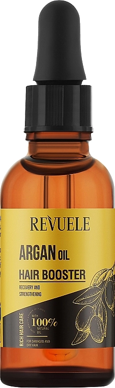 Revuele Аргановое масло для волос Argan Oil Active Hair Booster - фото N1