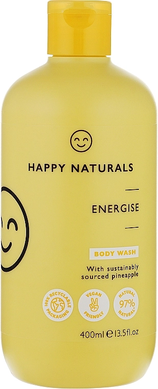 Happy Naturals Гель для душа "Восстановление" Reset Body Wash - фото N1