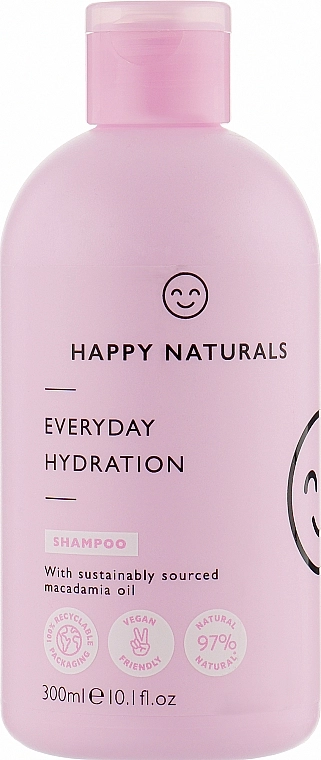 Happy Naturals Шампунь для волос "Ежедневное увлажнение" Everyday Hydration Shampoo - фото N1