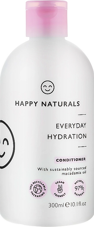 Happy Naturals Кондиціонер для волосся "Щоденне зволоження" Everyday Hydration Conditioner - фото N1