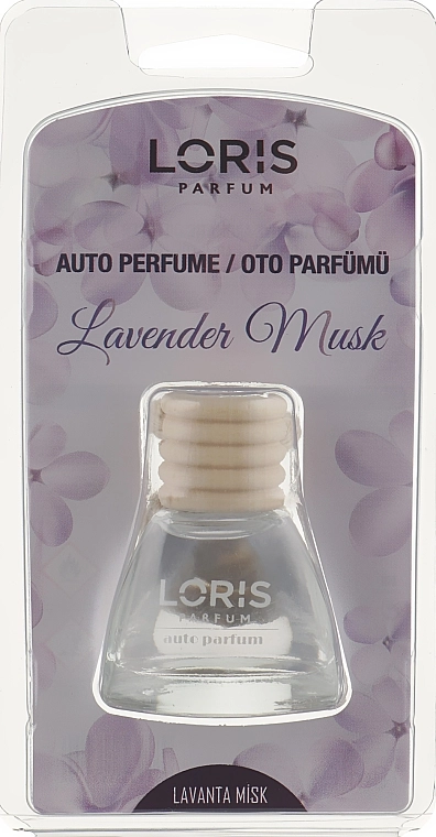 Loris Parfum Аромаподвеска для автомобиля "Лаванда и мускус" - фото N1