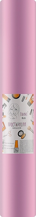 Panni Mlada Простыни в рулонах 0,8х200 м., розовый - фото N1
