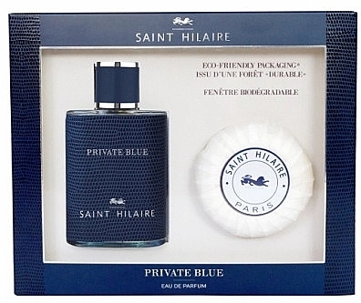 Saint Hilaire Private Blue Набор (edp/100ml + soap/100g) - фото N1