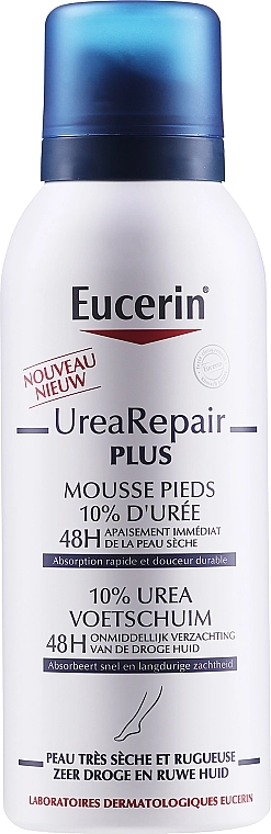 Eucerin Пена для сухой кожи ног UreaRepair Plus Foot Foam 10% - фото N1