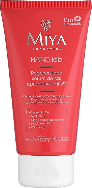 Miya Cosmetics Регенерирующая сыворотка для рук с пребиотиками 2% Hand Lab Regenerating Hand Serum With Prebiotics 2% - фото N1