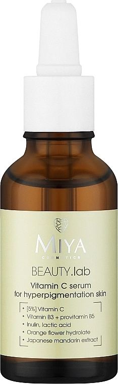 Miya Cosmetics Сыворотка с витамином С для лица Beauty Lab Serum With Vitamin C - фото N1