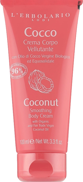 L’Erbolario Розгладжувальний крем для тіла "Карибський кокос" Coconut Smoothing Body Cream - фото N1