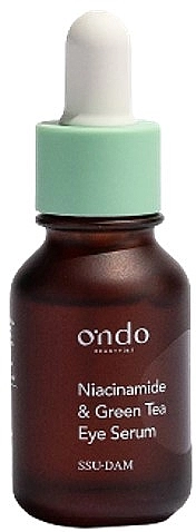 Ondo Beauty 36.5 Сироватка для очей з ніацинамідом та зеленим чаєм Niacinamide & Green Tea Eye Serum - фото N1
