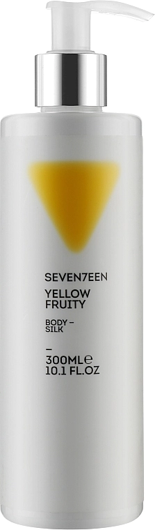 Seventeen Молочко для тела "Yellow Fruity" Body Silk - фото N1