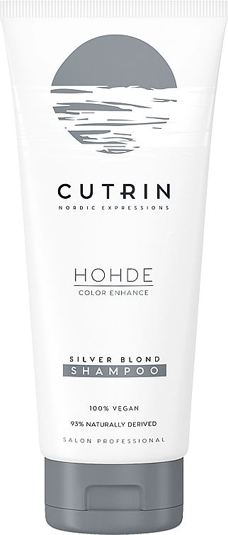 Cutrin Тонувальний срібний шампунь Hohde Toning Silver Shampoo - фото N1