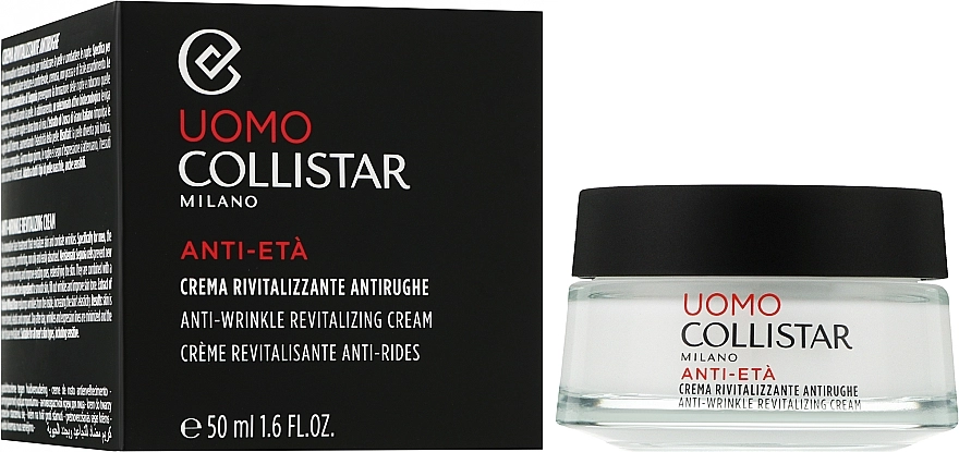 Collistar Антивозрасной крем для мужчин Anti-wrinkle Revitalizing Cream - фото N2