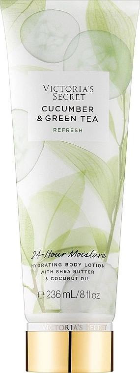 Victoria's Secret Парфюмированный лосьон для тела Cucumber & Green Tea Hydrating Body Lotion - фото N1