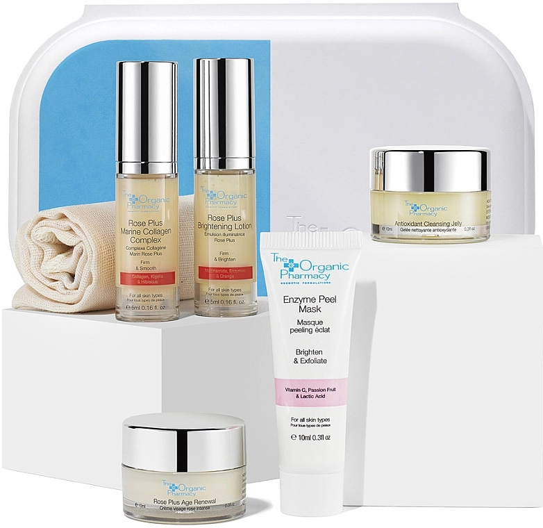 The Organic Pharmacy Набір для обличчя, 6 продуктів Rejuvenating Skincare Kit - фото N1
