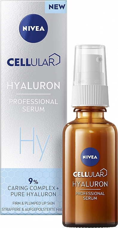 Nivea Увлажняющая сыворотка с гиалуроновой кислотой Cellular Hyaluron Professional Serum - фото N1