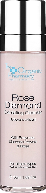 The Organic Pharmacy Очищающий гель с отшелушивающим действием Rose Diamond Exfoliating Cleanser - фото N1