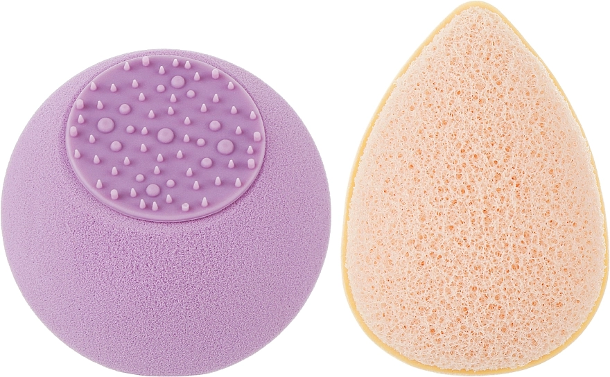 Real Techniques Набор спонжей для макияжа Sponge+, 3 шт. Sponge Set Glow Radiance Complexion Kit - фото N3