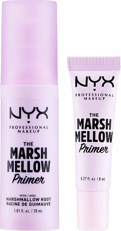 NYX Professional Makeup Набір Marshmellow (primer/8ml + primer/30ml) - фото N1