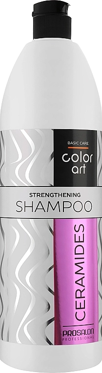 Prosalon Зміцнювальний шампунь з керамідами для волосся Basic Care Color Art Strengthening Shampoo Ceramides - фото N1