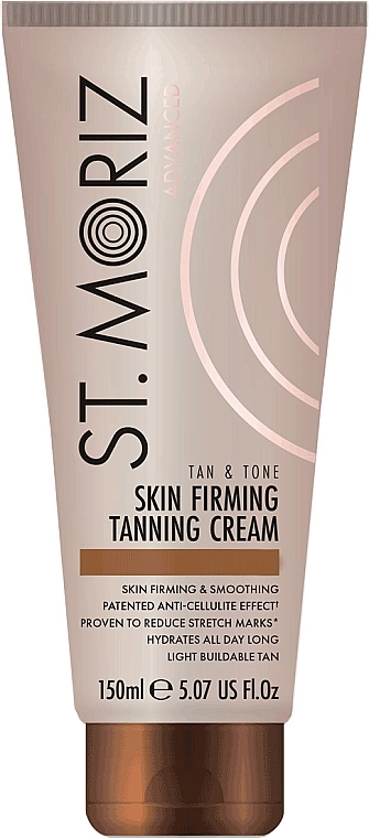 St. Moriz Крем для автозасмаги St. Moriz Advanced Gradual Tan & Tone Skin Firming Self Tanning Cream Medium - фото N1