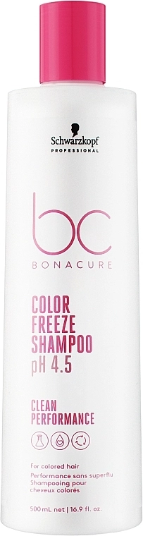 Schwarzkopf Professional Шампунь для фарбованого волосся Bonacure Color Freeze Shampoo pH 4.5 - фото N1