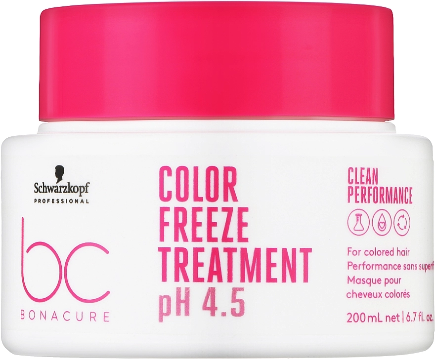 Schwarzkopf Professional Маска для окрашенных волос Bonacure Color Freeze Treatment pH 4.5 - фото N2