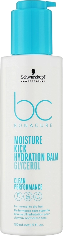 Schwarzkopf Professional Бальзам для нормального й сухого волосся Bonacure Moisture Kick Hydration Balm Glycerol - фото N1