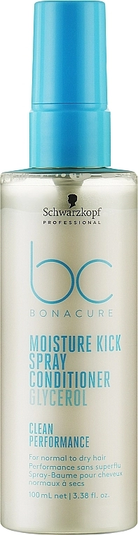 Schwarzkopf Professional Спрей-кондиціонер для волосся Bonacure Moisture Kick Spray Conditioner Glycerol - фото N1