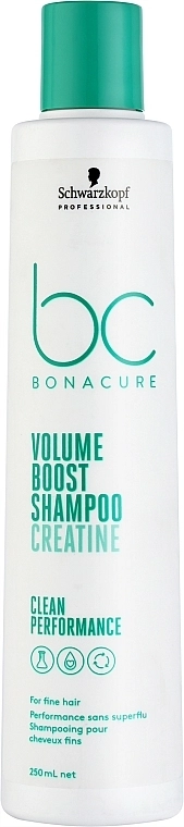 Schwarzkopf Professional Шампунь для тонких волос Bonacure Volume Boost Shampoo Ceratine - фото N2