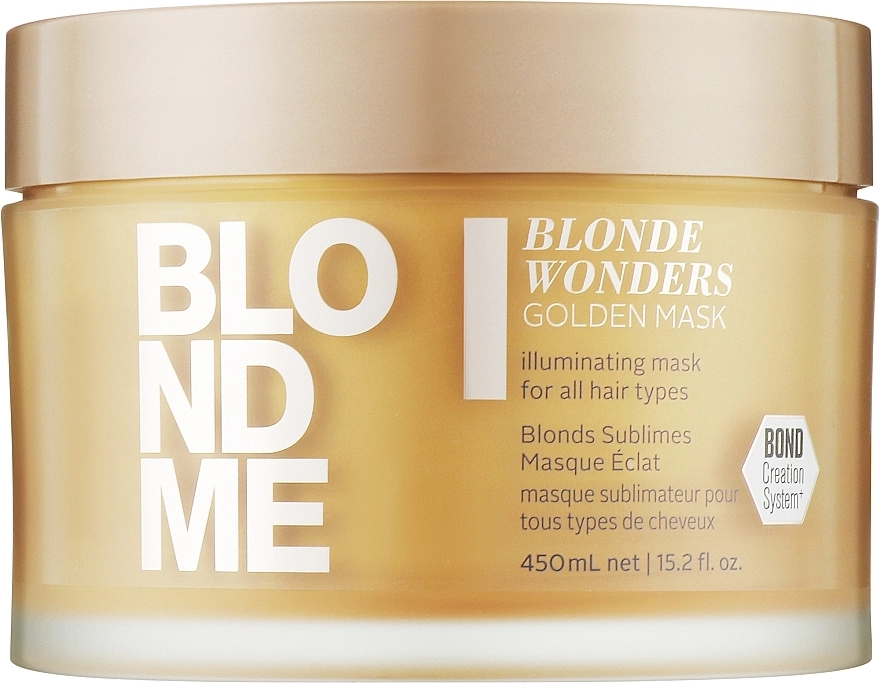 Schwarzkopf Professional Маска для волос Blondme Blonde Wonders Golden Mask - фото N1