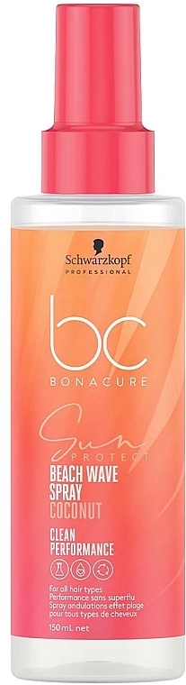 Schwarzkopf Professional Солнцезащитный спрей для волос BC Bonacure Sun Protect Beach Waves Spray - фото N1