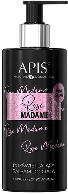 APIS Professional Освітлювальний лосьйон для тіла Rose Madame Illuminating Body Lotion - фото N1