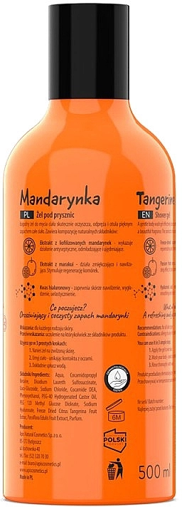 APIS Professional Гель для душу "Мандарин" Fruit Tangerine Shower Gel - фото N2