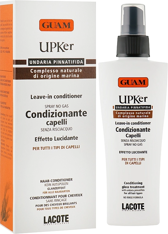 Guam Кондиционер для волос несмываемый UPKer Hair Conditioner Glossing Effect - фото N1