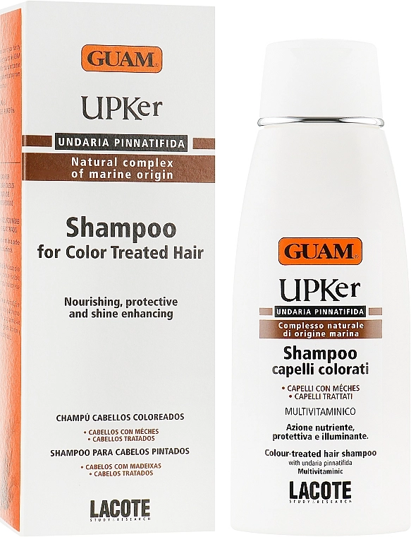 Guam Шампунь для окрашенных волос "Защита цвета и питание" UPKer Shampoo For Colour Treated Hair - фото N1