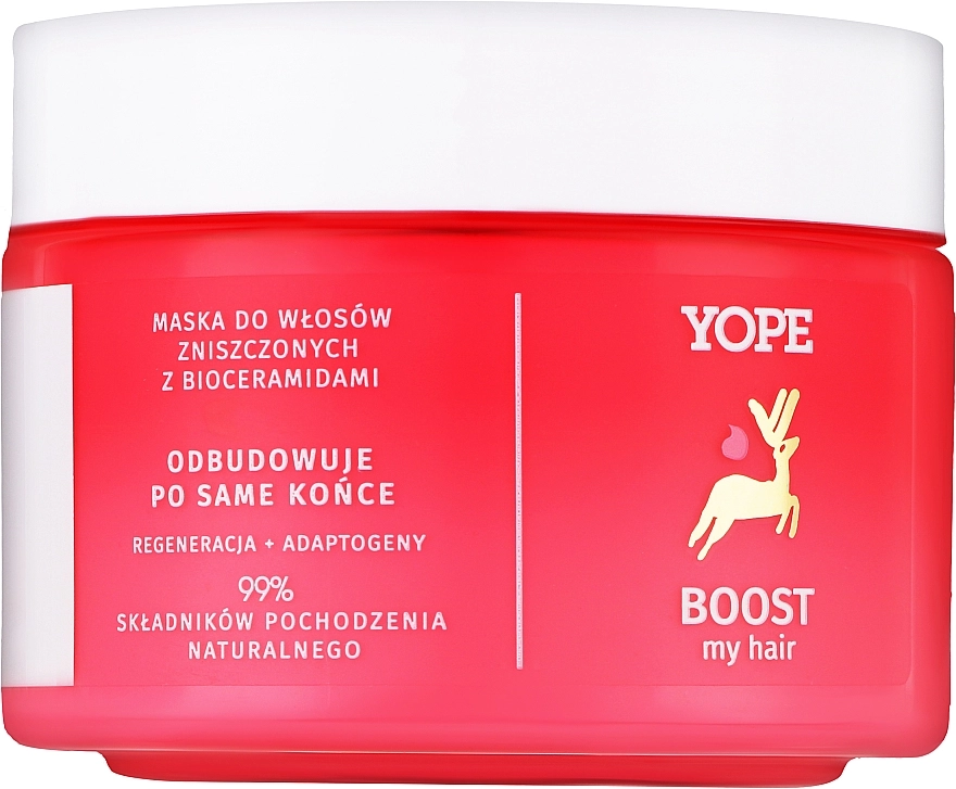 Yope Маска для пошкодженого волосся Boost - фото N1